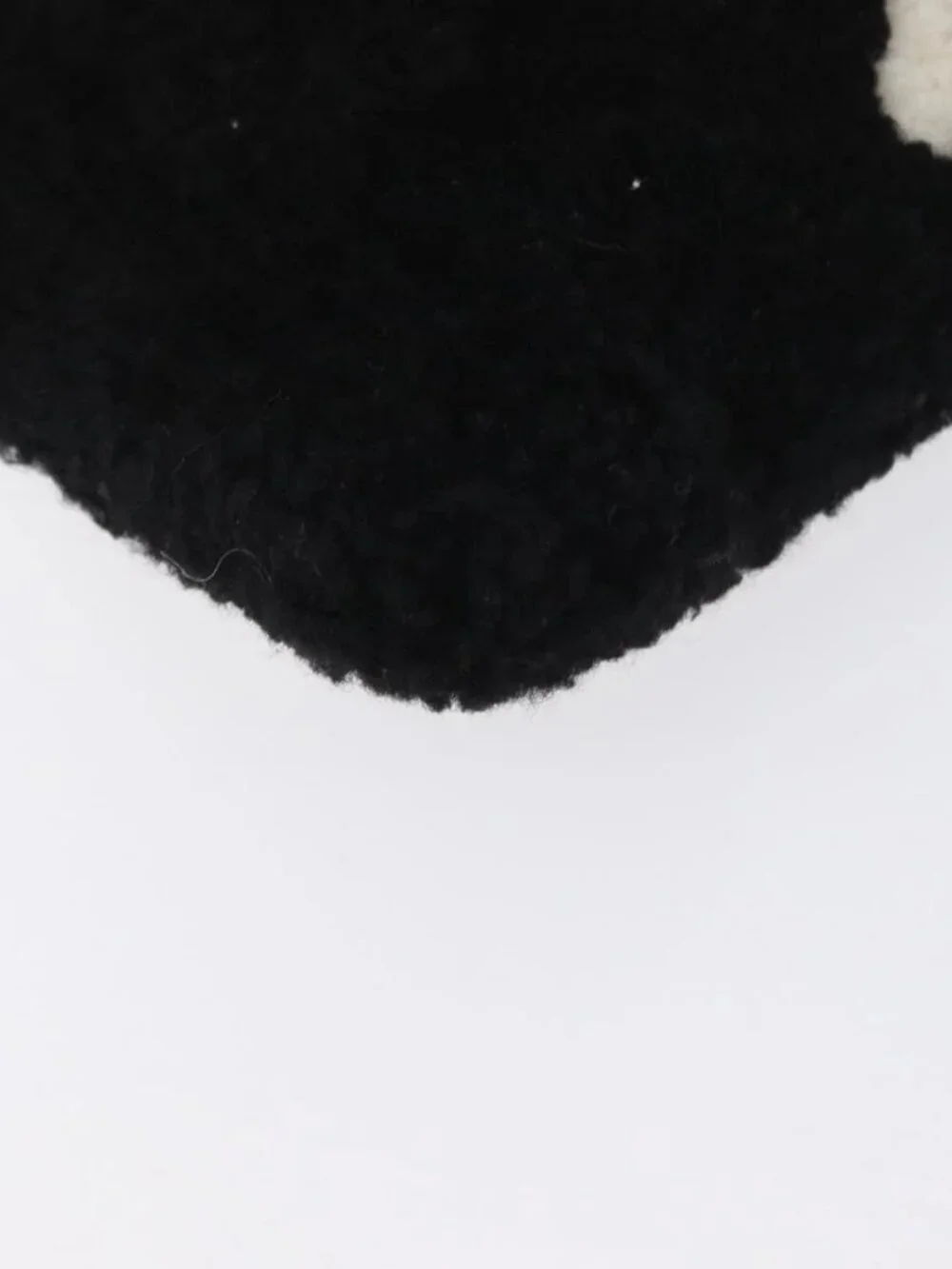 BALENCIAGA Clutch Bag knitted Fabrics Black Silver - Picture 3 of 16